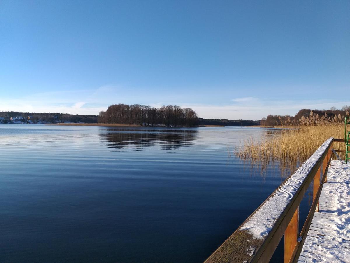 Mazury domek całoroczny Pelnik gm Ostróda jezioro las Exterior foto