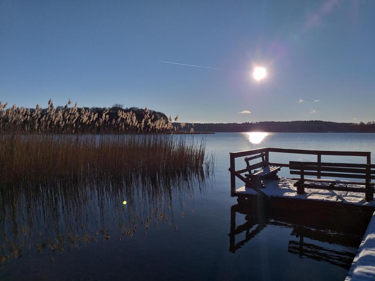 Mazury domek całoroczny Pelnik gm Ostróda jezioro las Exterior foto